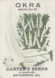 White Velvet Okra